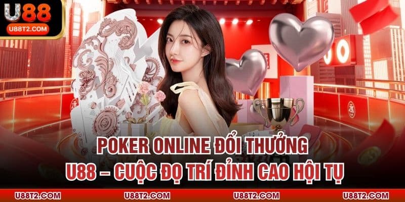 Poker Online Đổi Thưởng U88 – Cuộc Đọ Trí Đỉnh Cao Hội Tụ